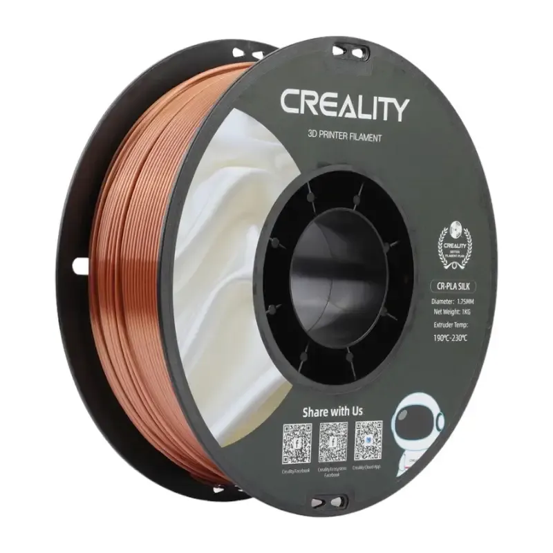 Filament CREALITY CR-Silk PLA 1.75mm - Miedziany