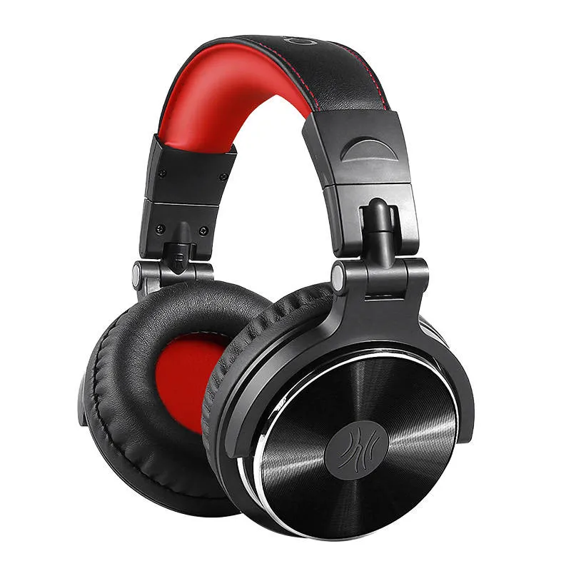Słuchawki Nauszne ONEODIO PRO10 - 50mm Hi-Res Audio - Czerwone