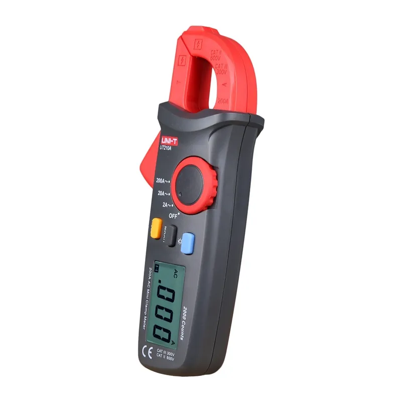 Mini Cyfrowy Miernik Cęgowy UNI-T UT210A 200A