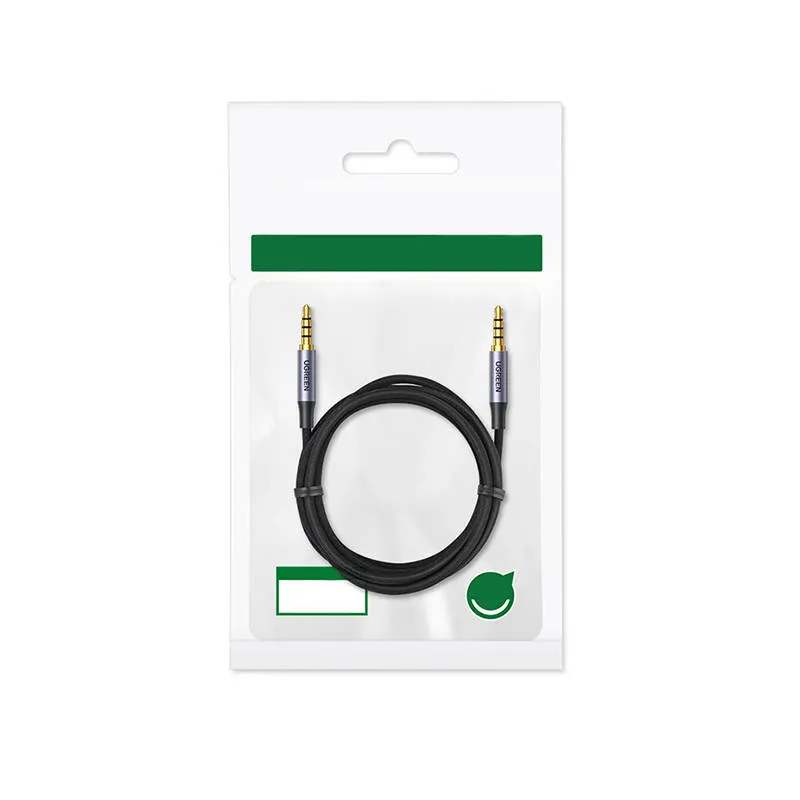 Kabel Mini Jack 3.5mm UGREEN AV183 AUX 2m - Czarny