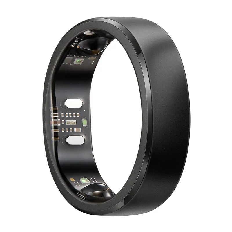 Smartring RINGCONN Gen 3 Rozmiar 15 Monitorowanie Zdrowia - Matowy Czarny