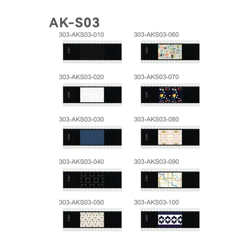 Zestaw Slajdów GODOX AK-S Full - 60 Wzorów Do Projekcji