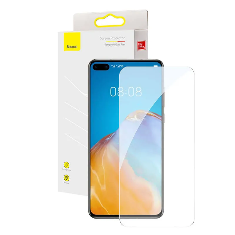 Szkło Hartowane BASEUS Do Huawei P40 Przezroczyste