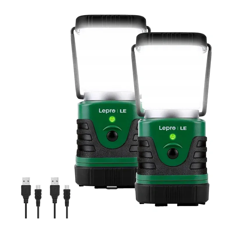 Lampa Kempingowa LEPRO 3300008-2 4400mAh 2 szt