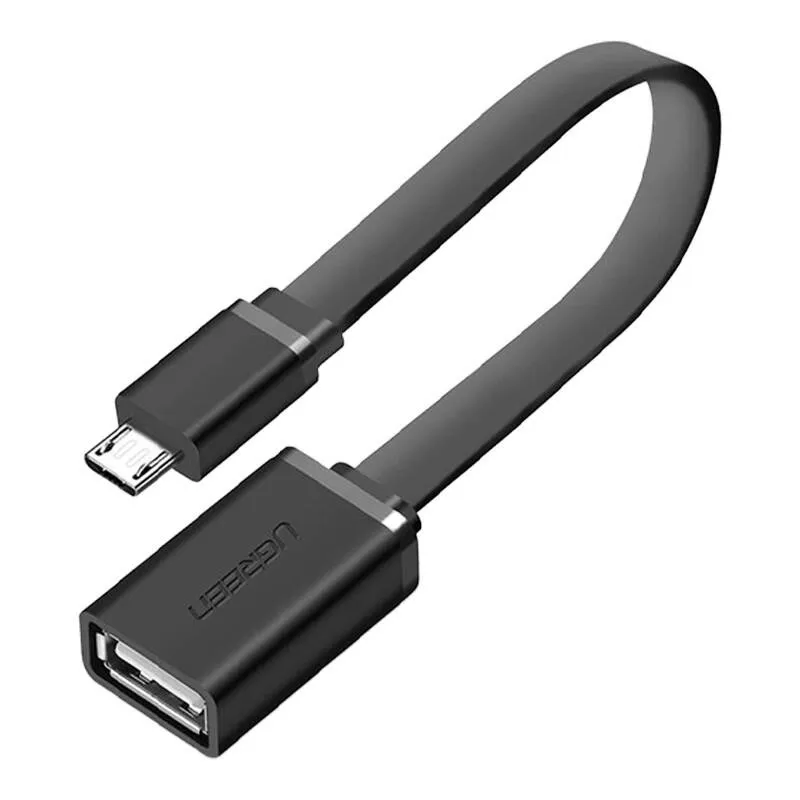 Adapter UGREEN US133 USB-A Na Micro USB OTG - Srebrny