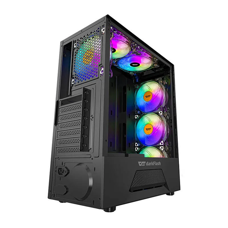 Obudowa Komputerowa DARKFLASH LEO Middle Tower ATX - Czarna