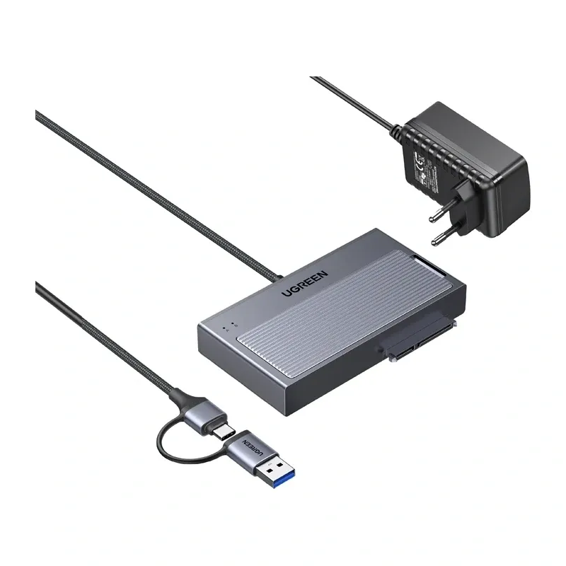 Adapter M.2 NVMe/SATA UGREEN D320 USB 3.2 10 Gbps