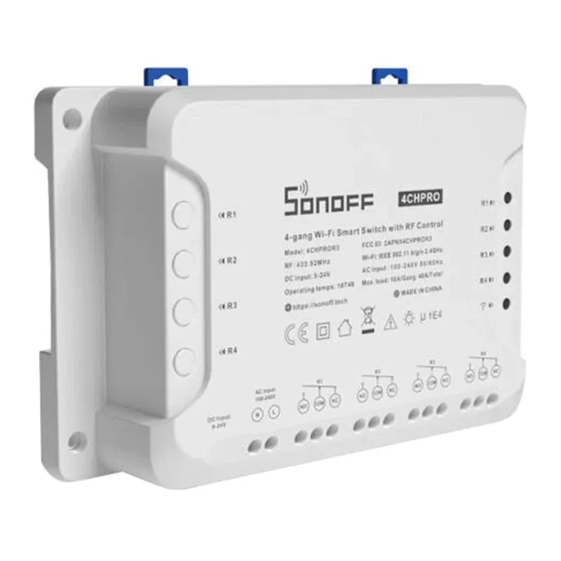 Przełącznik SONOFF 4CHPROR3 Wi-Fi 4-KANAŁOWY 10A/2200W