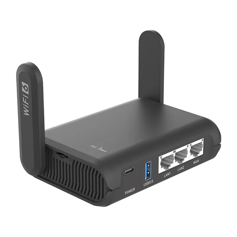 Router GL.INET Slate AX Wi-Fi 6 - 1800 Mb/S