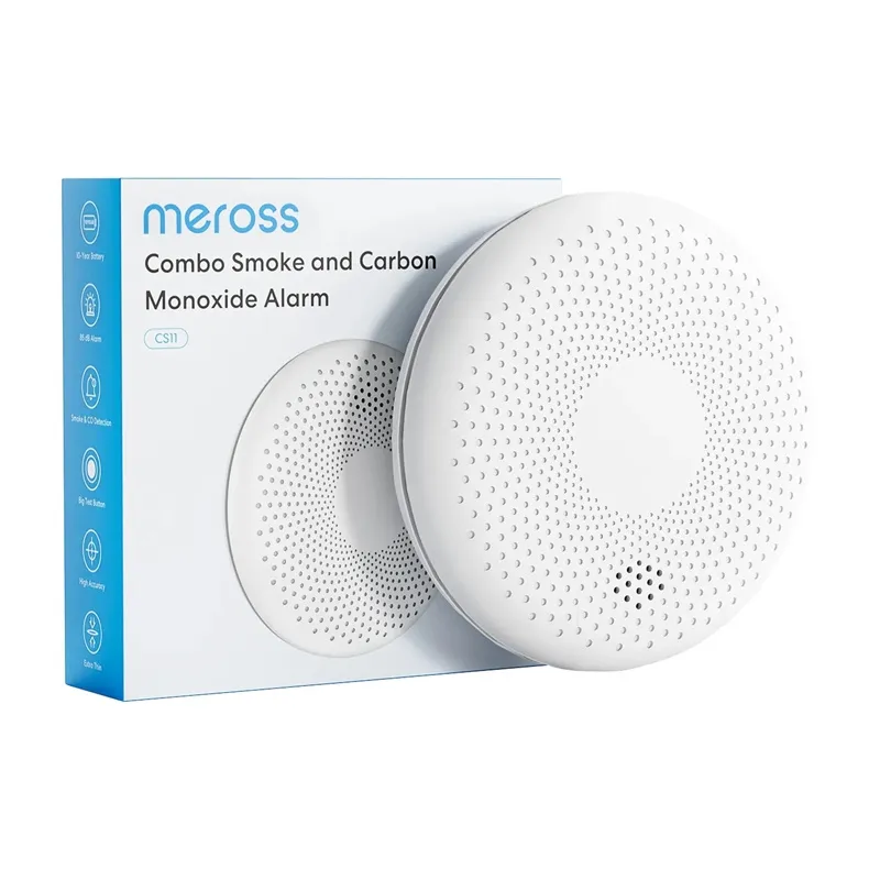 Czujnik Dymu I CO MEROSS CS11-EU - Dwa Sensory