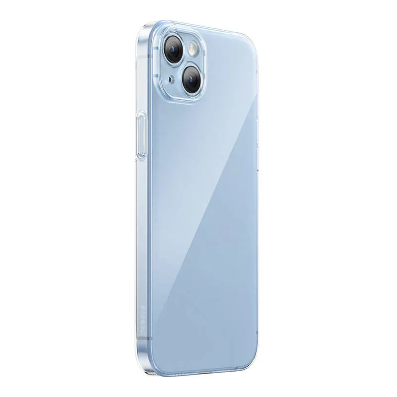 Etui BASEUS Crystal Series IPhone 14 Plus + Szkło - Przezroczysty