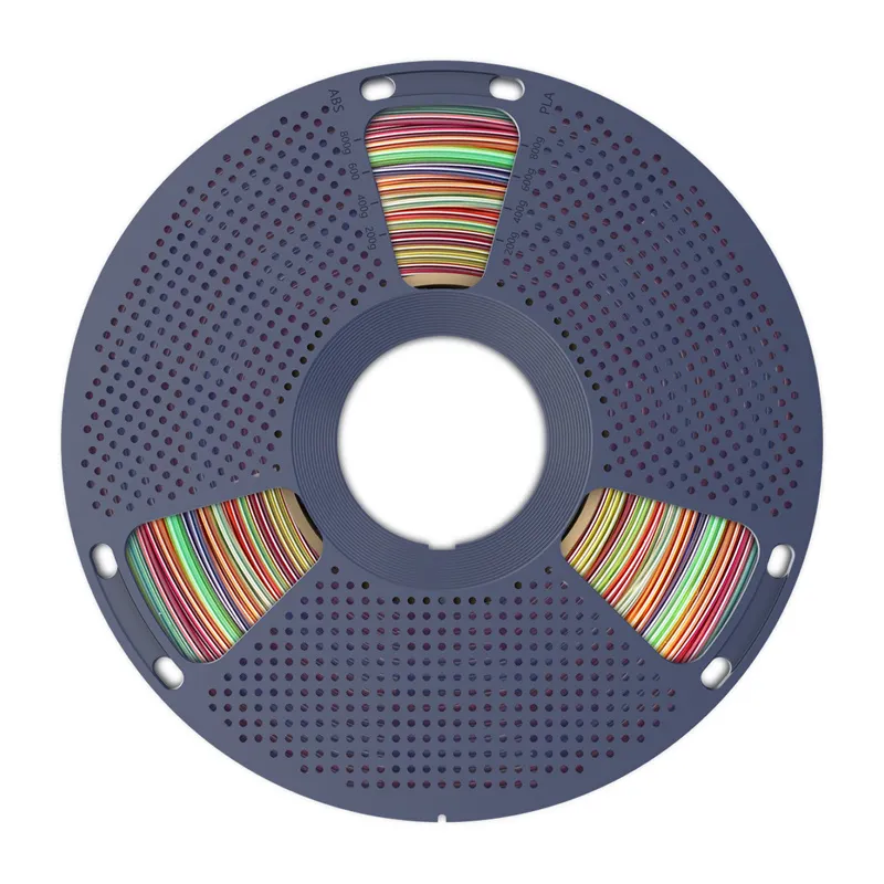 Filament SUNLU PLA 1.75mm 1kg Rainbow 01 (Przezroczysty)
