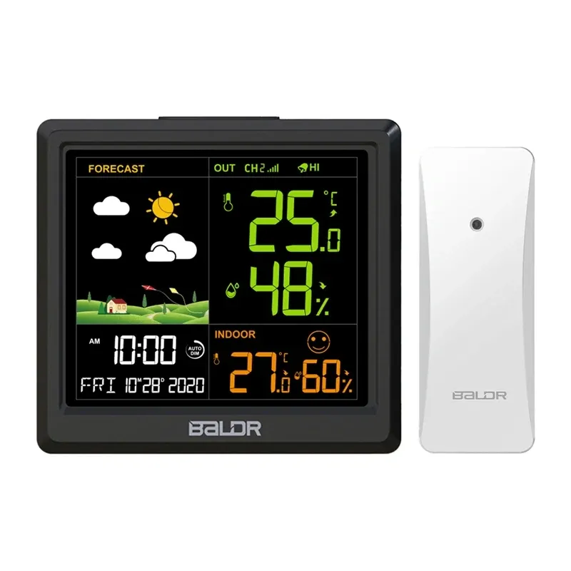 Stacja Pogodowa RAINPOINT BALDRTHERM B0389WST2H2-V1 - Biała