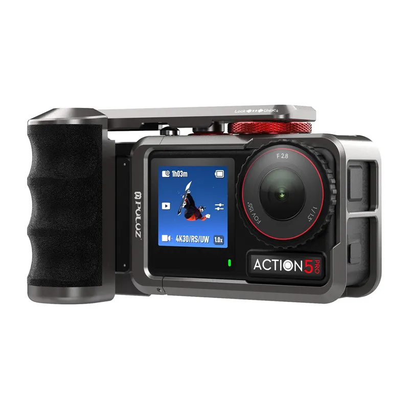Metalowa Obudowa Ochronna PULUZ Dla DJI Osmo Action 5 PRO/4/3