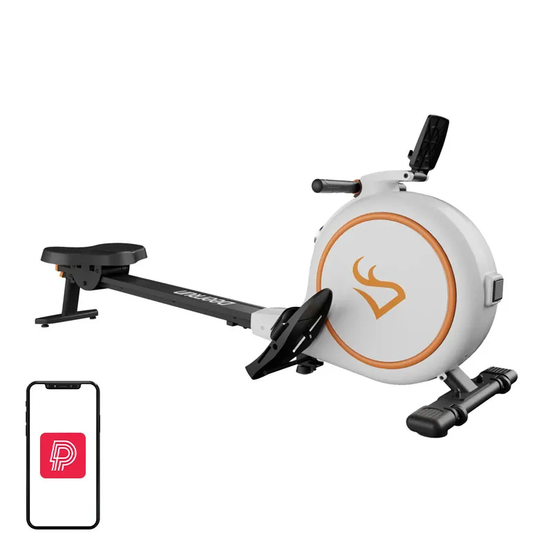 Wioślarz Magnetyczny DEERRUN RW600 32 Poziomy Oporu - Biały