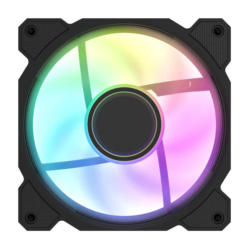 Wentylator DARKFLASH DR08 3w1 Chłodzący Z Podświetleniem A-RGB - Czarny