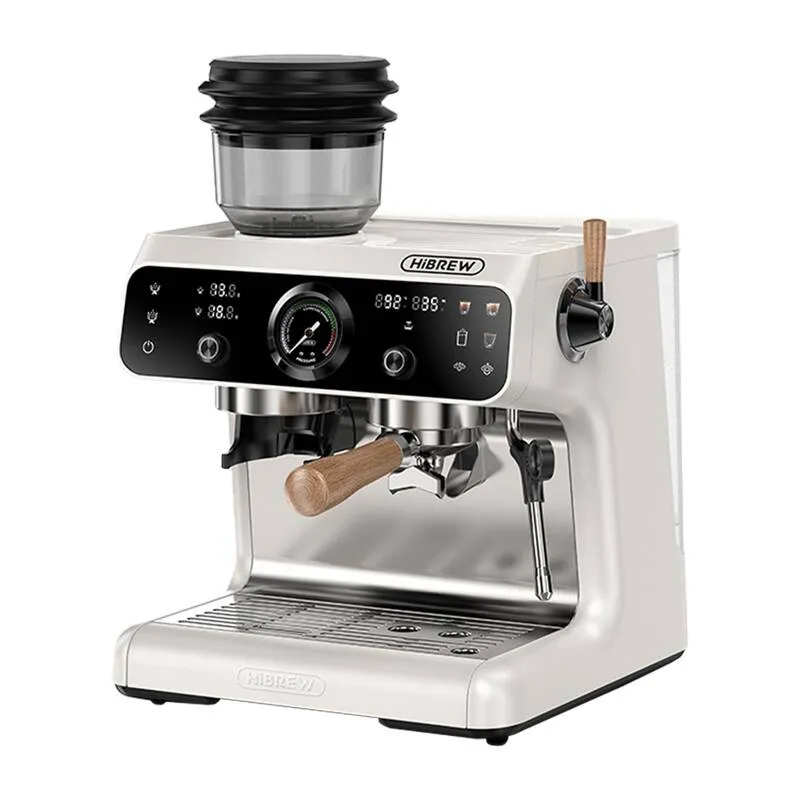 Ekspres Kolbowy HIBREW H7B 2800W Z Młynkiem - Czarny