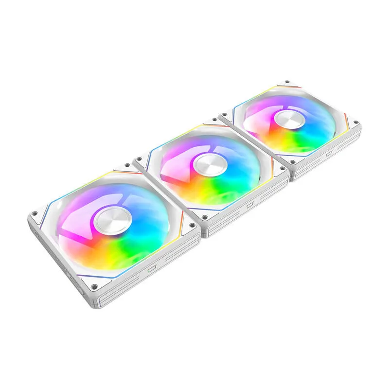 Wentylator DARKFLASH Gauss G24 3w1 ARGB - Biały