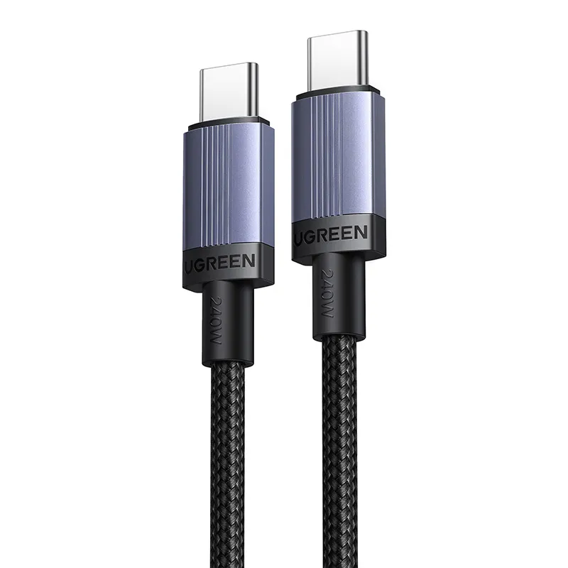 Kabel USB-C UGREEN L528 1m 100W - Szary