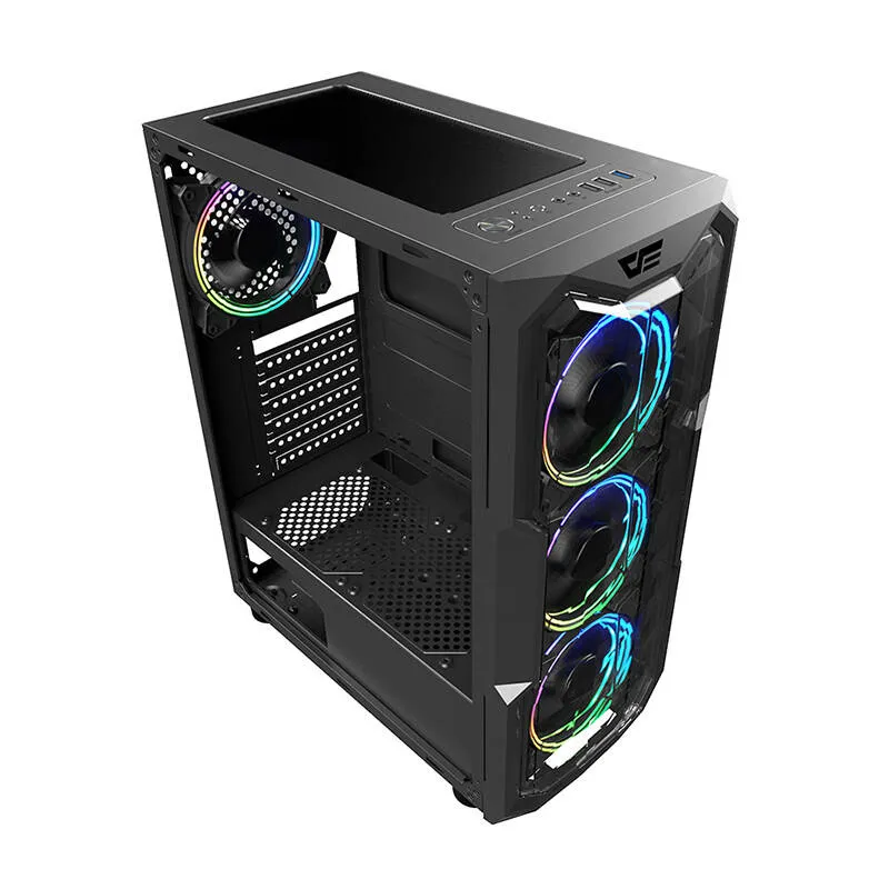 Obudowa Komputerowa DARKFLASH Aquarius Acrylic Middle Tower ATX - Czarny