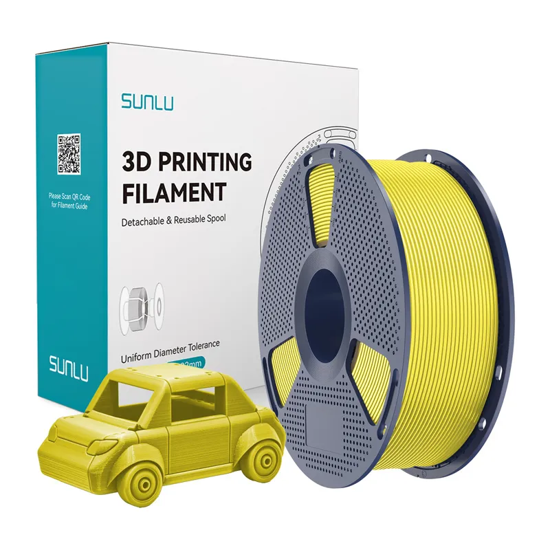 Filament PETG SUNLU 1.75mm 1kg Do Druku 3D - Żółty