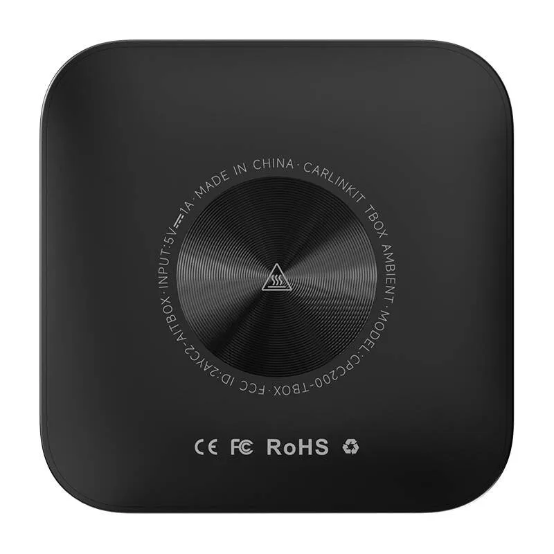 Adapter CarPlay/Android Auto CARLINKIT TBOX PLUS LED - Czarny