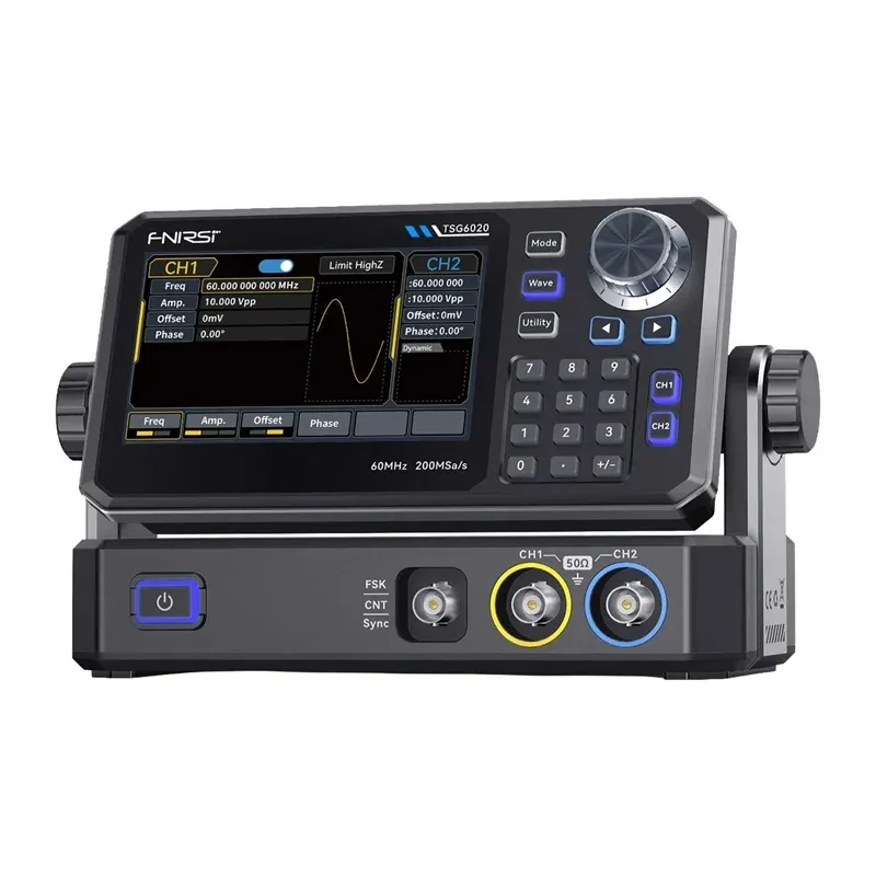 Generator Funkcyjny FNIRSI TSG6020 Dwukanałowy 60 MHz