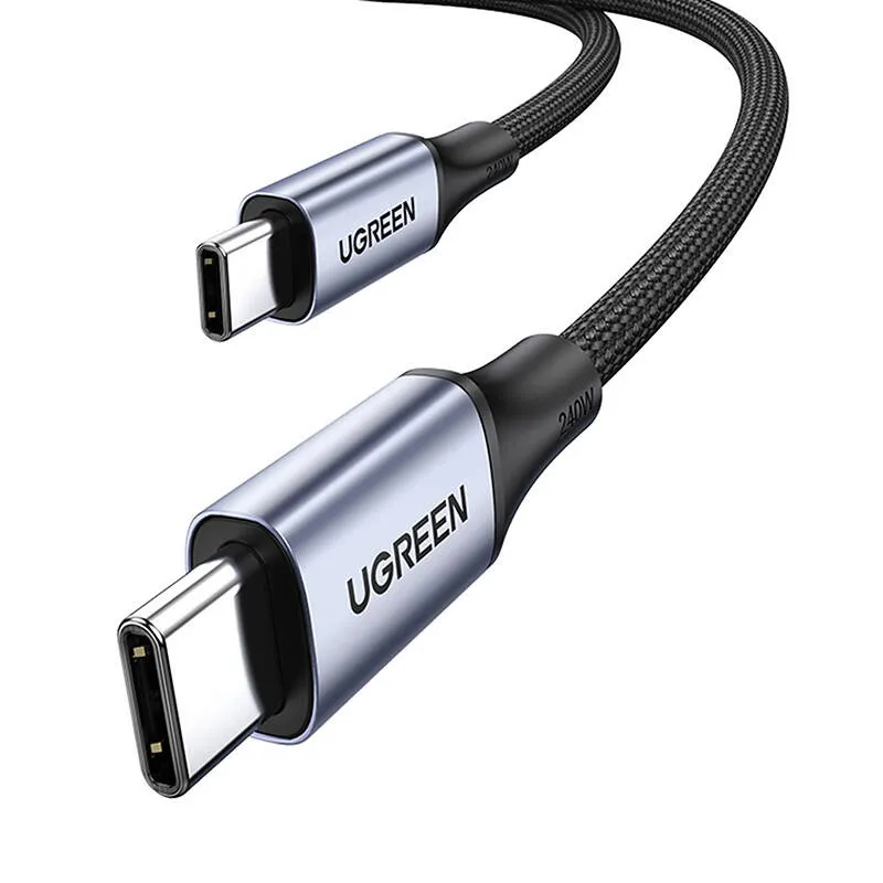 Kabel UGREEN US535 USB-C Do USB-C 2m 240W - Czarny