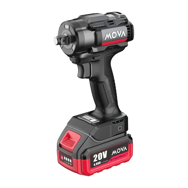 Klucz Udarowy MOVA PW500K 20V 500NM 1/2" - Kompletny Zestaw