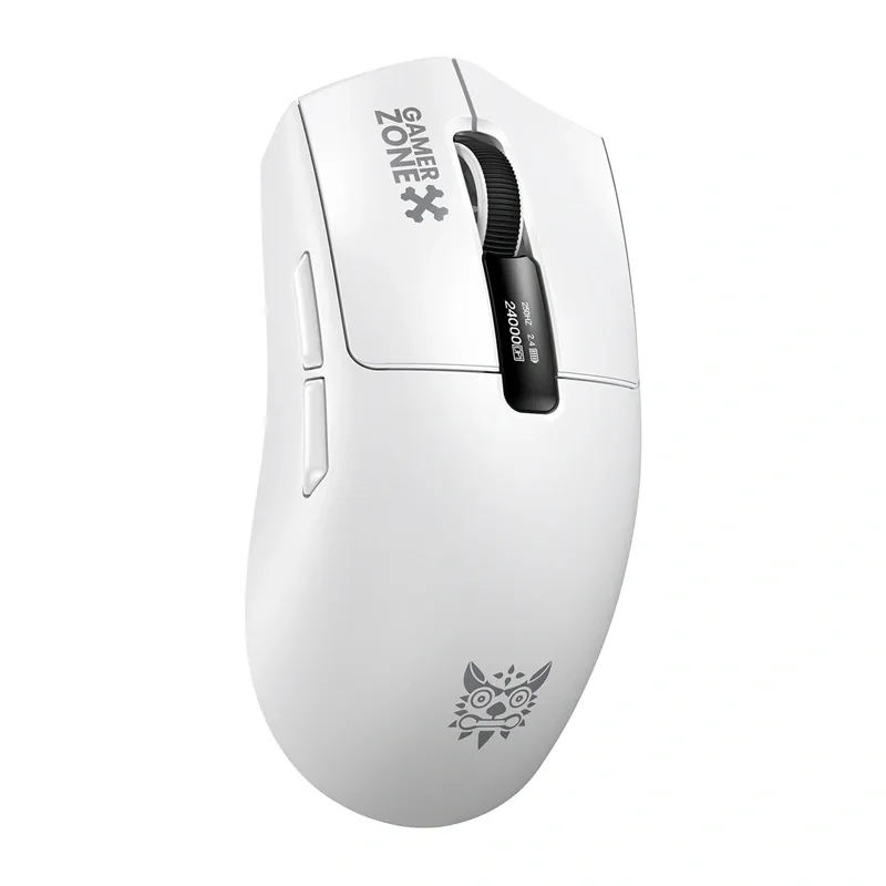 Mysz Bezprzewodowa ONIKUMA DM10 24000 DPI - Biała