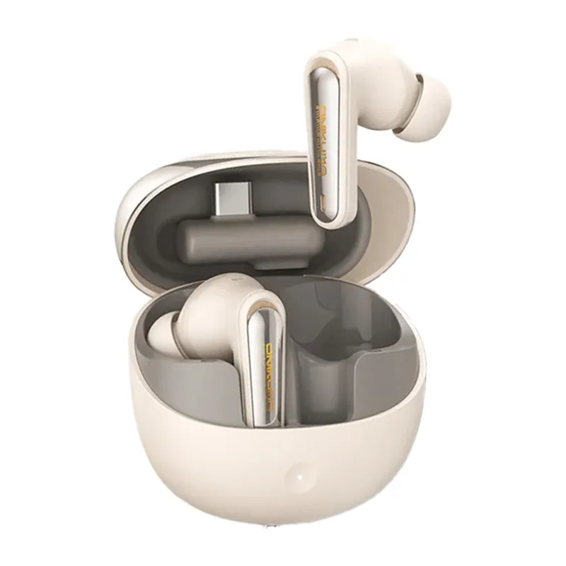 Słuchawki TWS ONIKUMA TX610 Bluetooth 5.4 ANC Do 35H - Beżowe