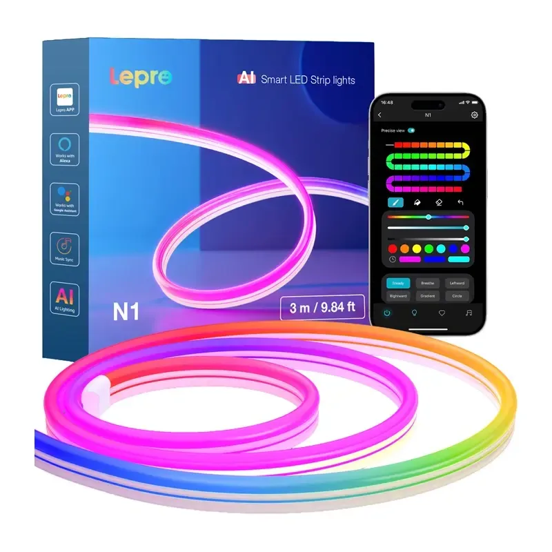 Taśma LED LEPRO N1 3m Neon Z AI