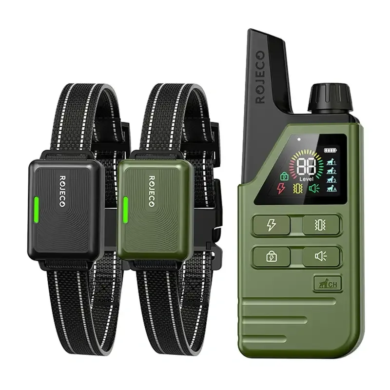 Obroża Treningowa ROJECO DOG800 - 2 szt Zasięg 300 m