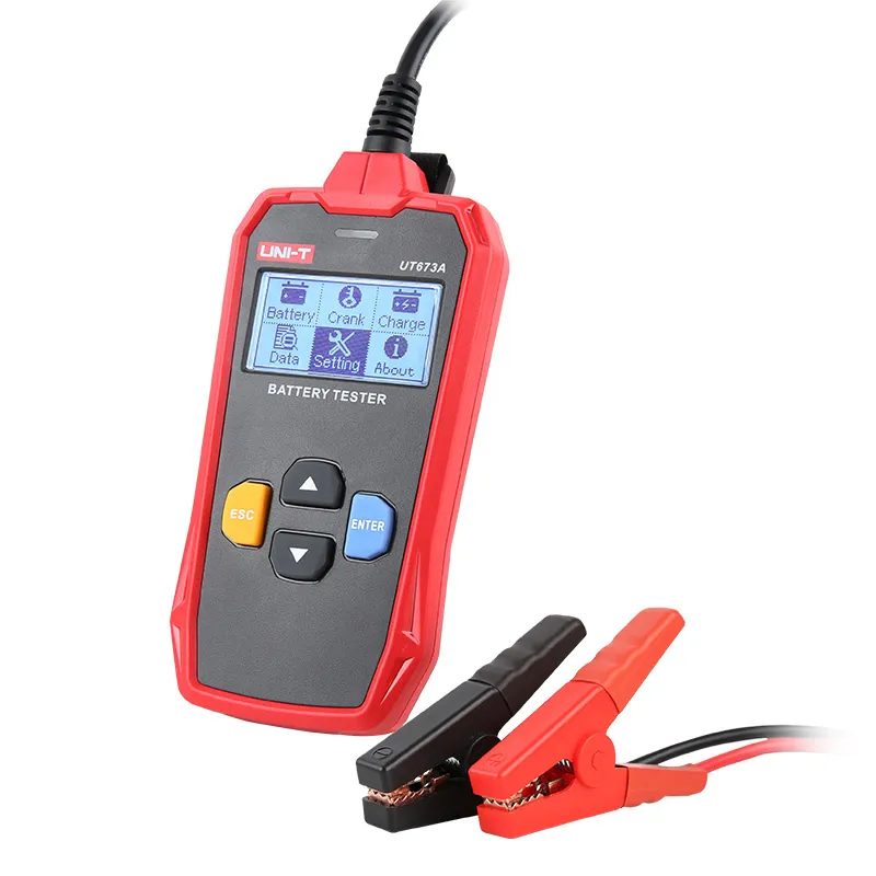 Tester Akumulatora UNI-T UT673A Do Baterii 12V 3AH-250AH