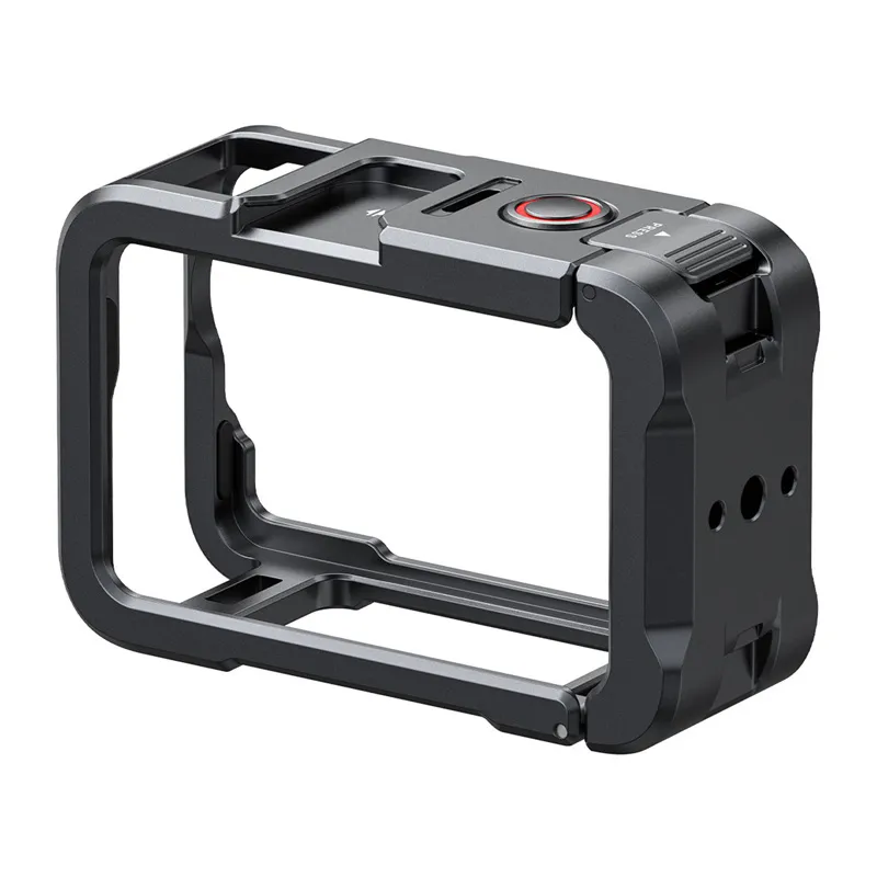Metalowa Obudowa Ochronna TELESIN Dla DJI Osmo Action 6 - Srebrna