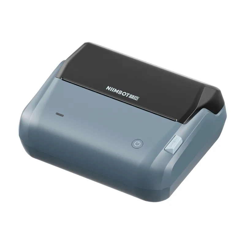 Drukarka Etykiet NIIMBOT B4 Przenośna 2000 mAh Bluetooth - Niebieska