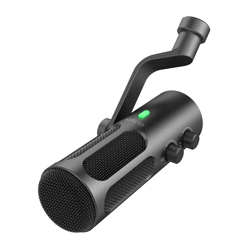 Mikrofon Dynamiczny FIFINE Tank 3 USB/XLR Do Streamingu - Czarny