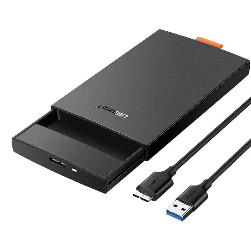 Obudowa Dysku UGREEN CM237 2,5" SATA USB 3.0 - Czarna