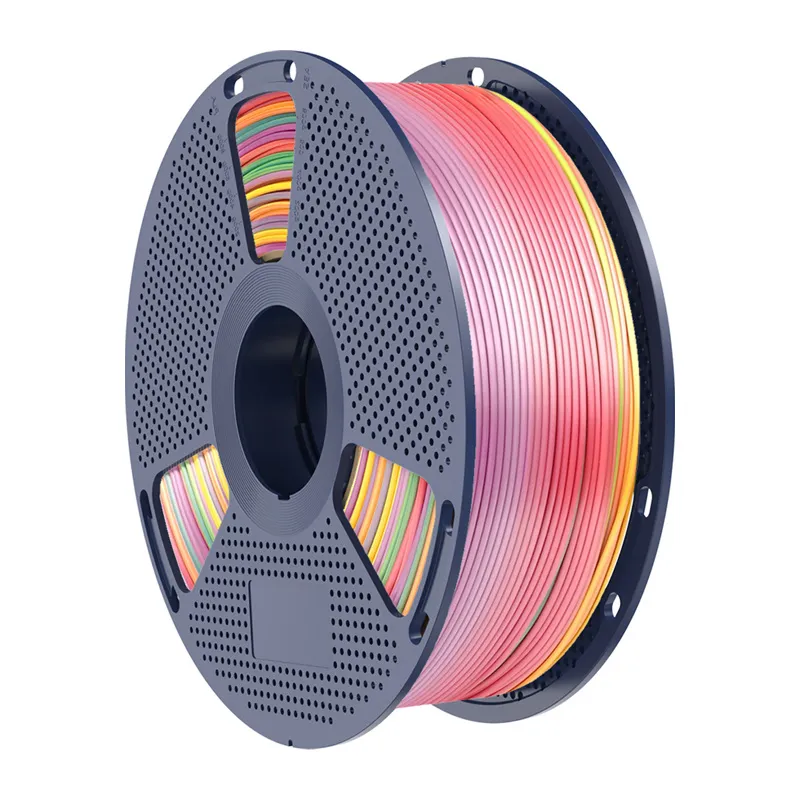 Filament SUNLU PLA+ Silk 1.75mm 1kg Rainbow - Tęczowy