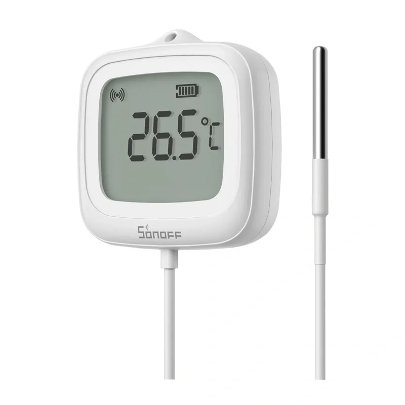 Czujnik Temperatury SONOFF SNZB-02LD ZigBee LCD Z Sondą 1,5m