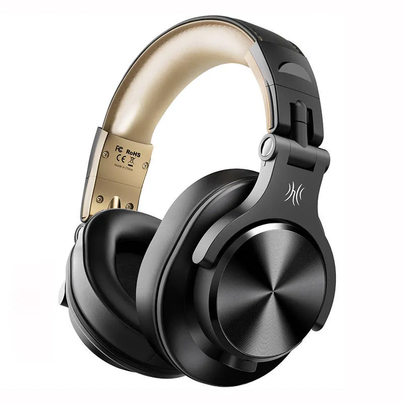Słuchawki Bezprzewodowe ONEODIO Fusion A70 - Bluetooth 5.1 - Złote