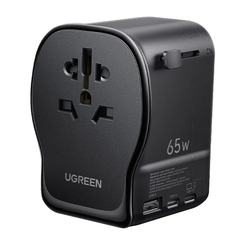 Adapter Podróżny UGREEN S550 65W 2XUSB-C 1XUSB-A
