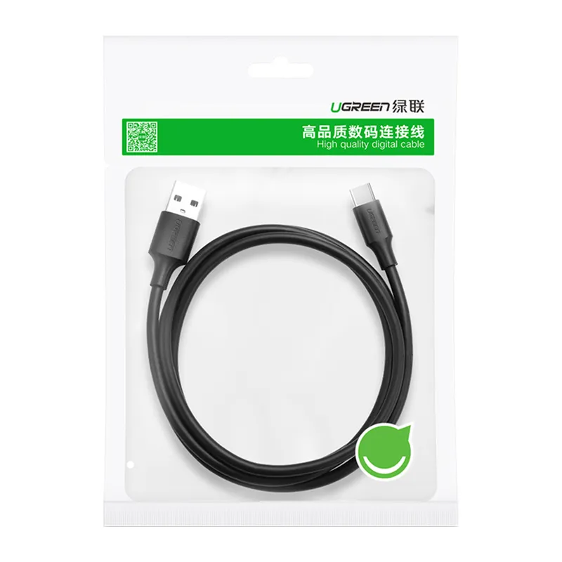 Kabel UGREEN US184 USB-A 3.0 Do USB-C 3.0 2m - Czarny