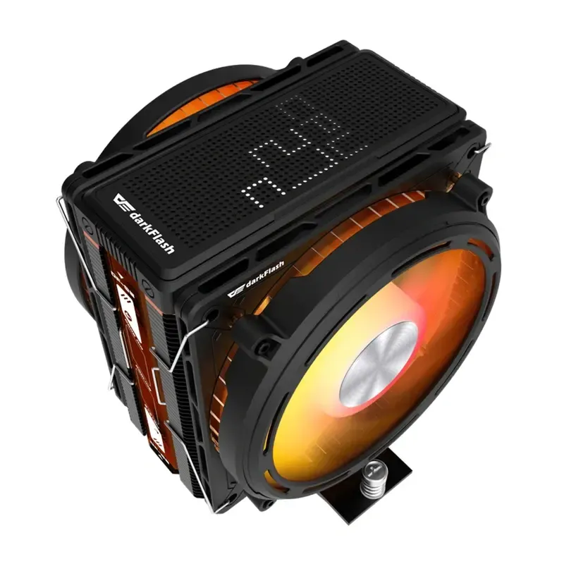 Chłodzenie CPU DARKFLASH E400 PLUS TDP 235W ARGB - Czarne