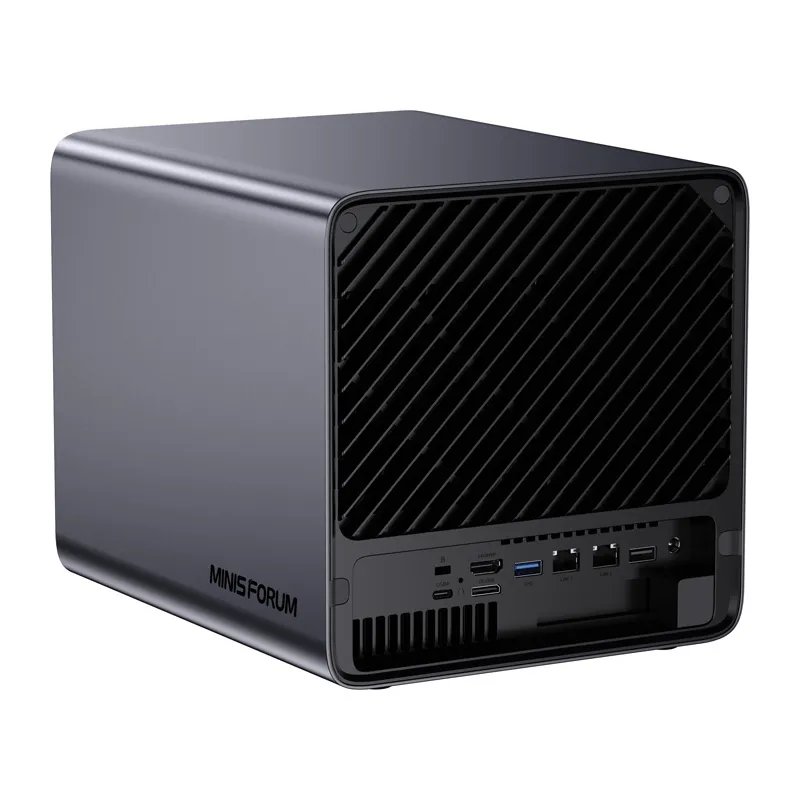 Mini PC MINIS FORUM NAS N5 Pro Ryzen AI 9 HX Pro 370 - 32GB