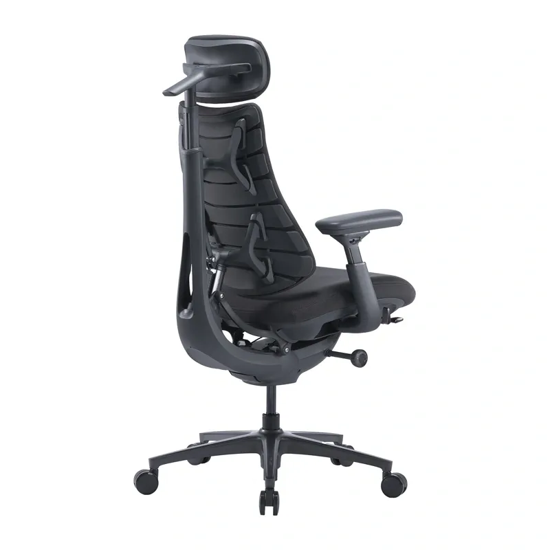 Krzesło Ergonomiczne LIBERNOVO Omni Pro 45cm - Grafitowe