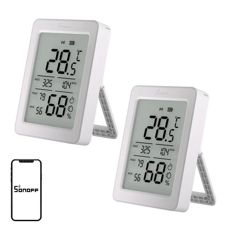 Czujnik Temperatury I Wilgotności SONOFF ZigBee SNZB-02DR2 2PACK