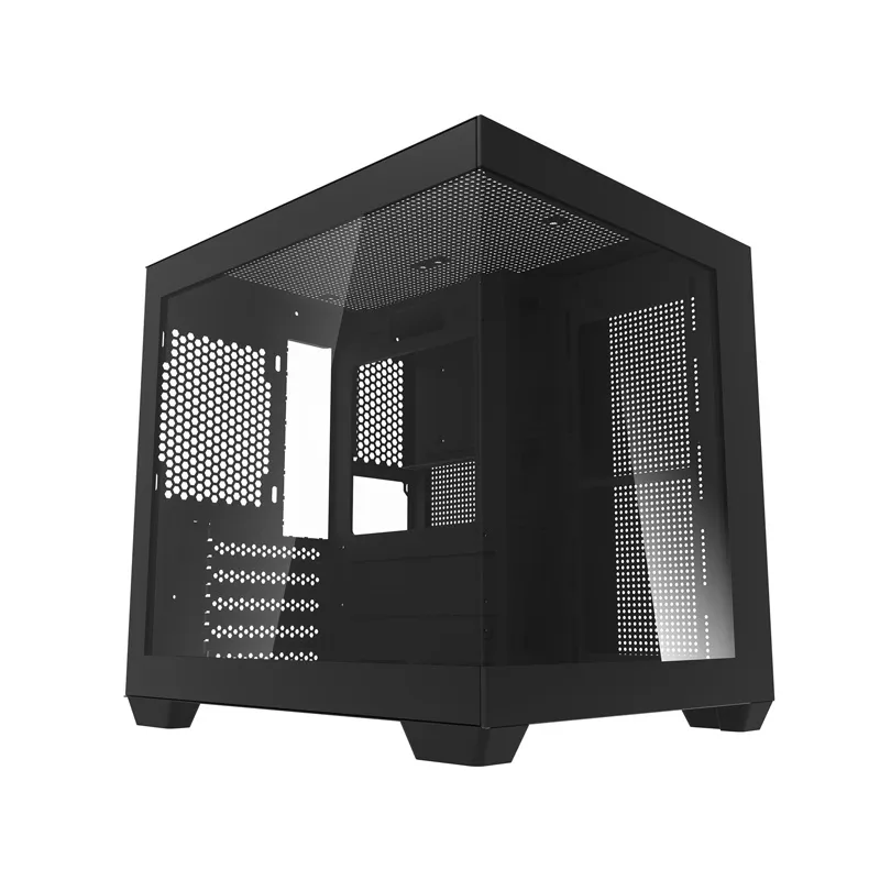Obudowa Komputerowa DARKFLASH C275P M-ATX Bez Wentylatora - Czarna