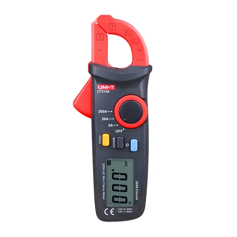 Mini Cyfrowy Miernik Cęgowy UNI-T UT210A 200A