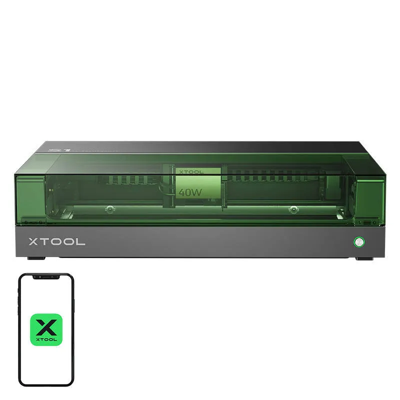 Grawerka Laserowa XTOOL S1 40W Basic 2w1 - Czarna
